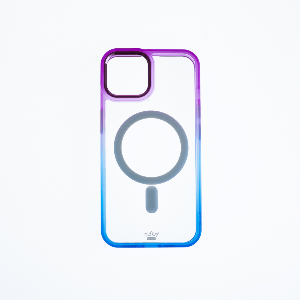 Estuche MagSafe El Rey Degrade para iPhone 13 Pro Max · Morado