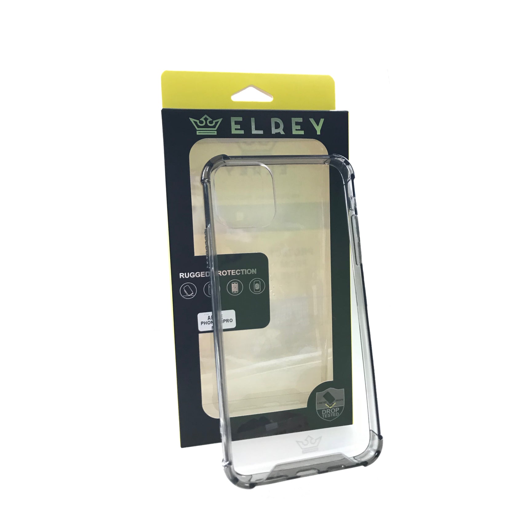Estuche Protección el Rey Hard Case Reforzado Apple iPhone 11 Pro Color Gris
