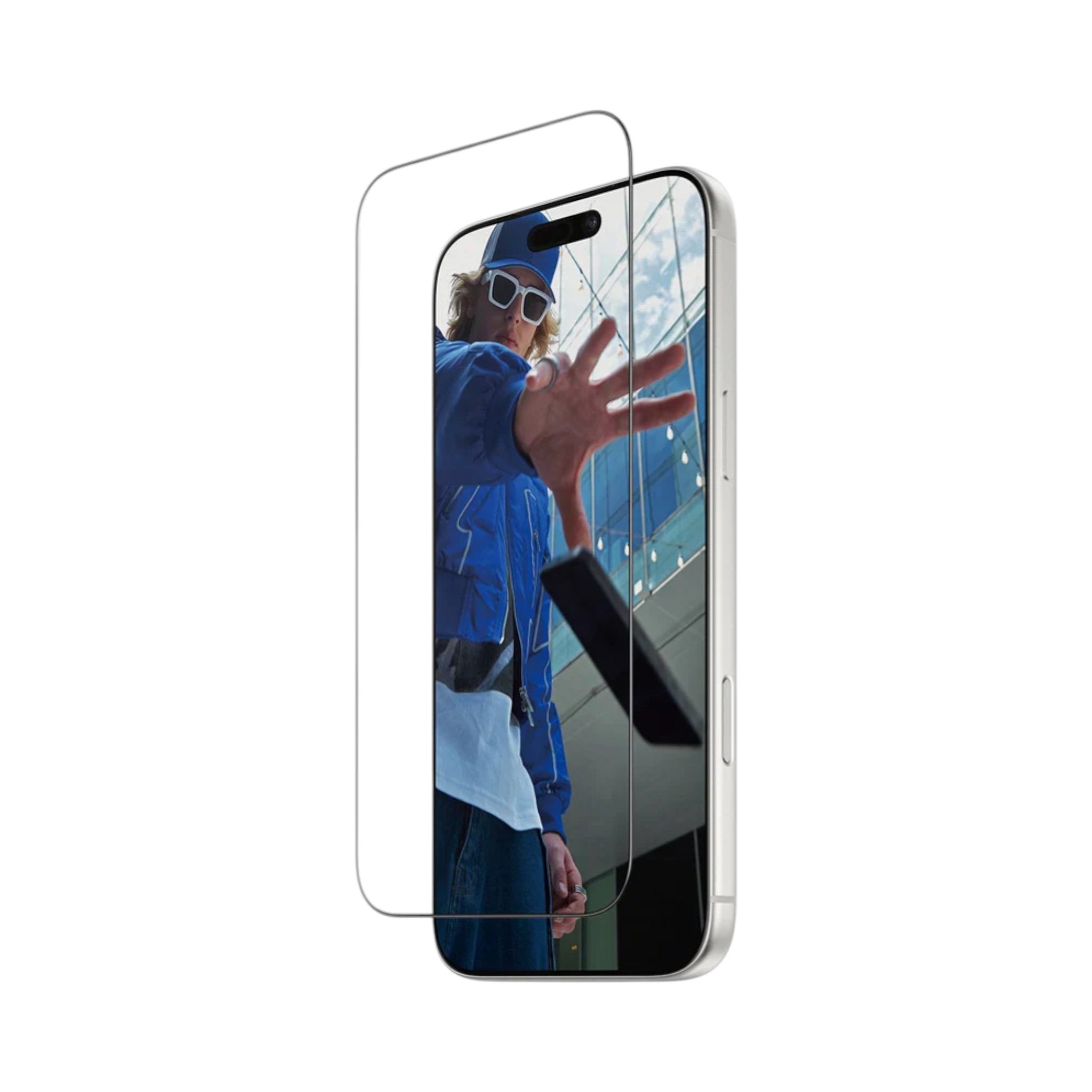 Vidrio Templado sin Marco Negro Color Transparente iPhone 17 Air