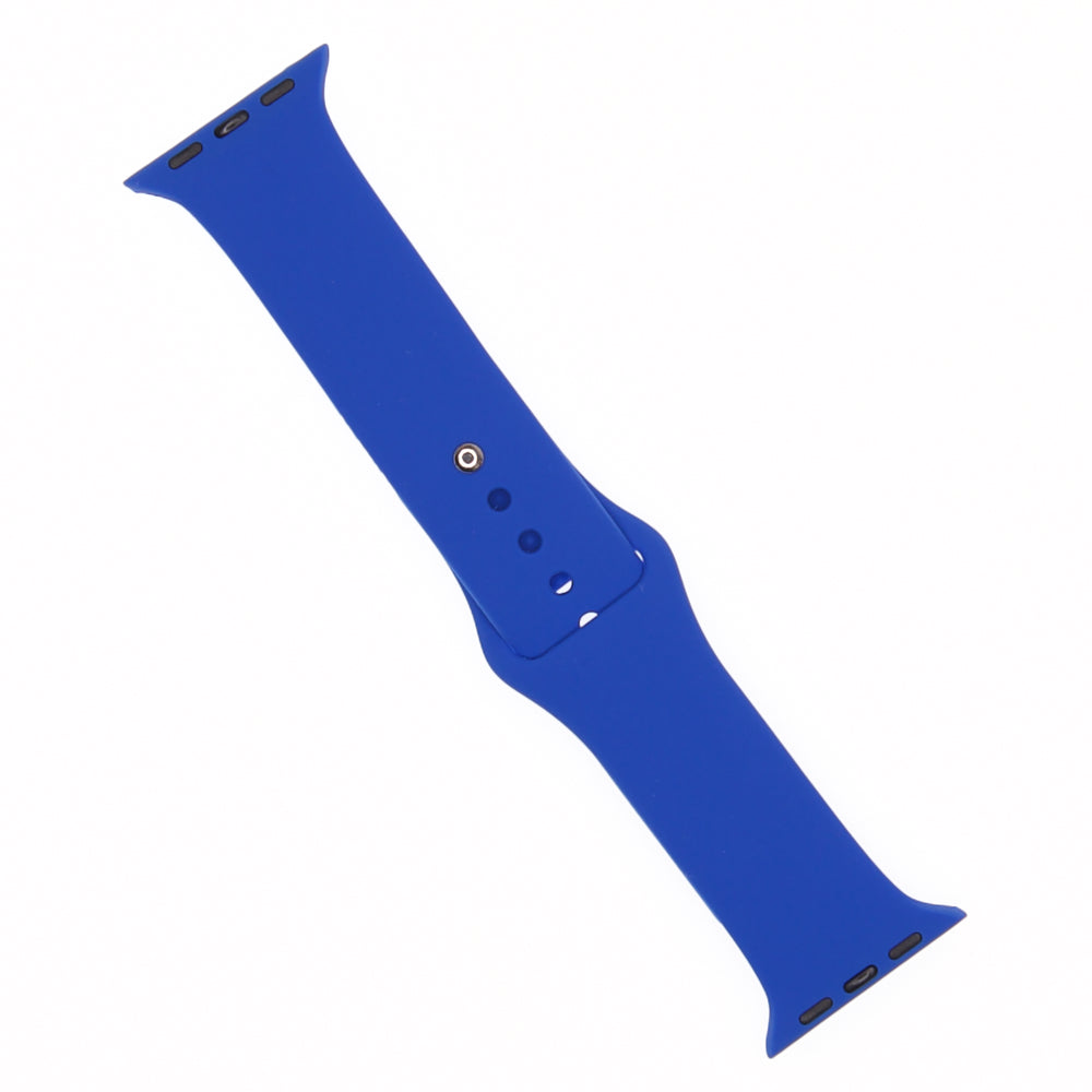 Accesorio El Rey Pulsera Silicon Apple Watch 38 / 40 Mm Color Azul