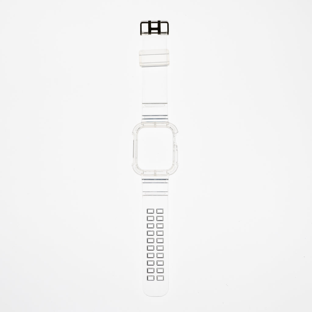 Accesorio Generico Pulsera con Bumper Rugged Apple Watch 42 Mm Transparente