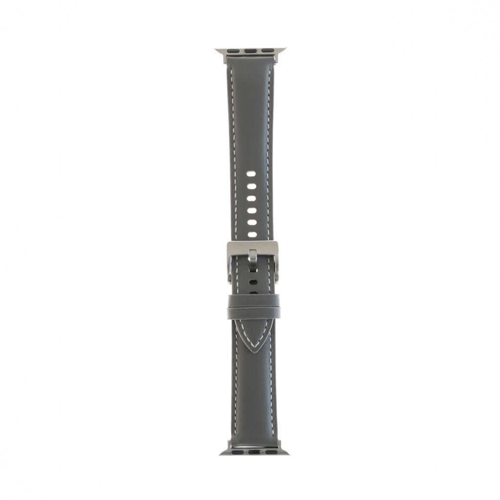 Accesorio Generico Pulsera de Cuero Apple Watch 42 Mm Color Gris