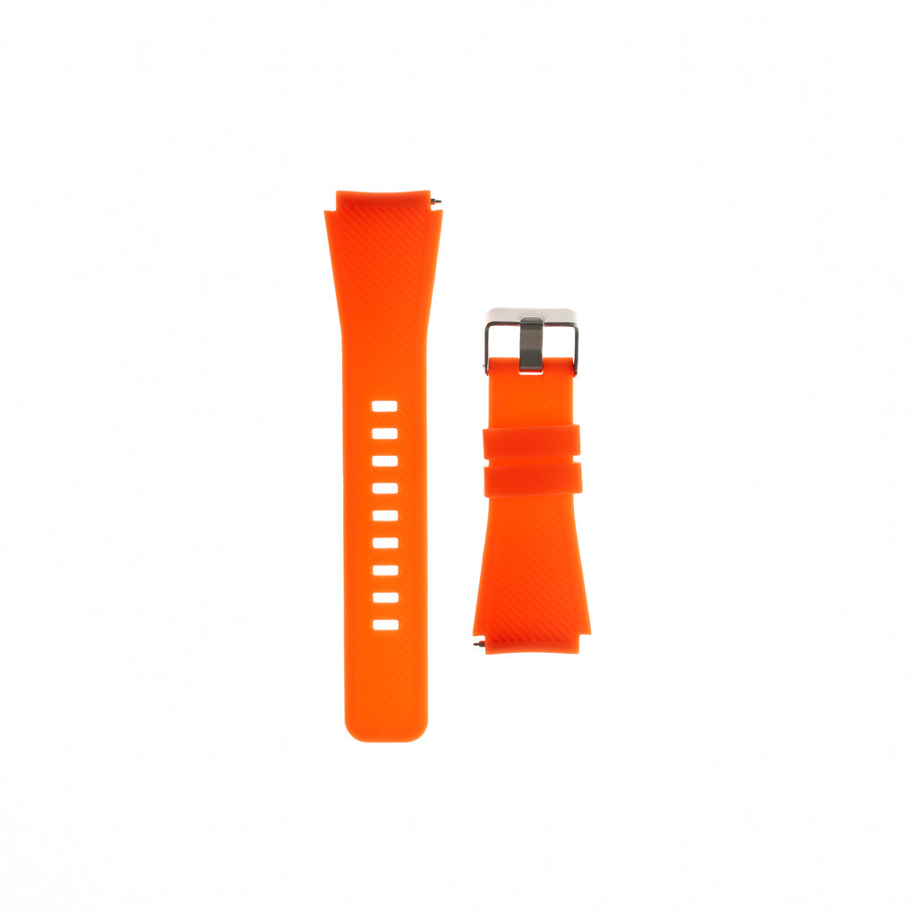 Accesorio Generico Pulsera Tipo Cincho Samsung Watch 22 Mm Color Naranja