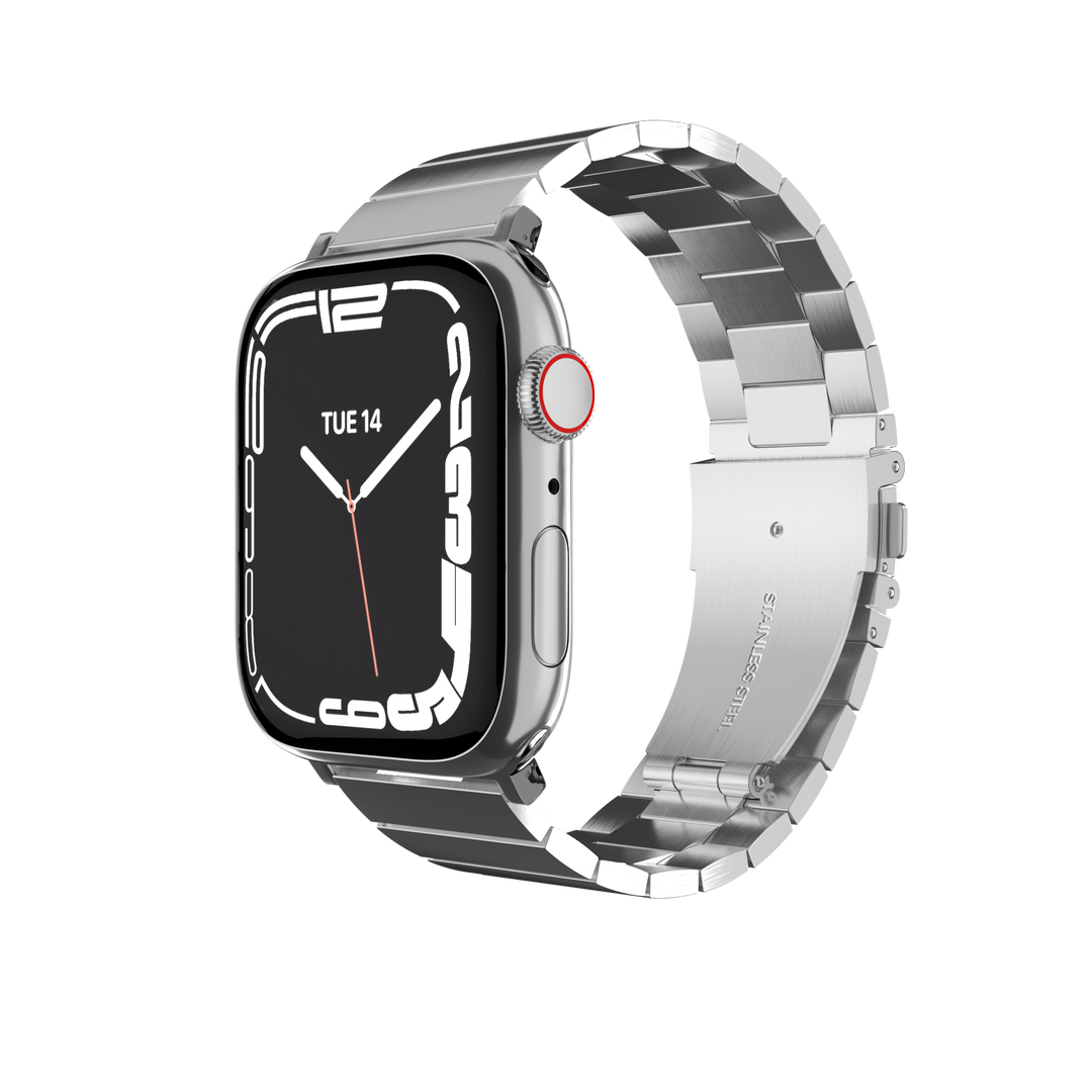 Accesorio SwitchEasy Pulsera Maestro Stainless Steel Apple Watch 38 / 40 / 41 Mm Plateado