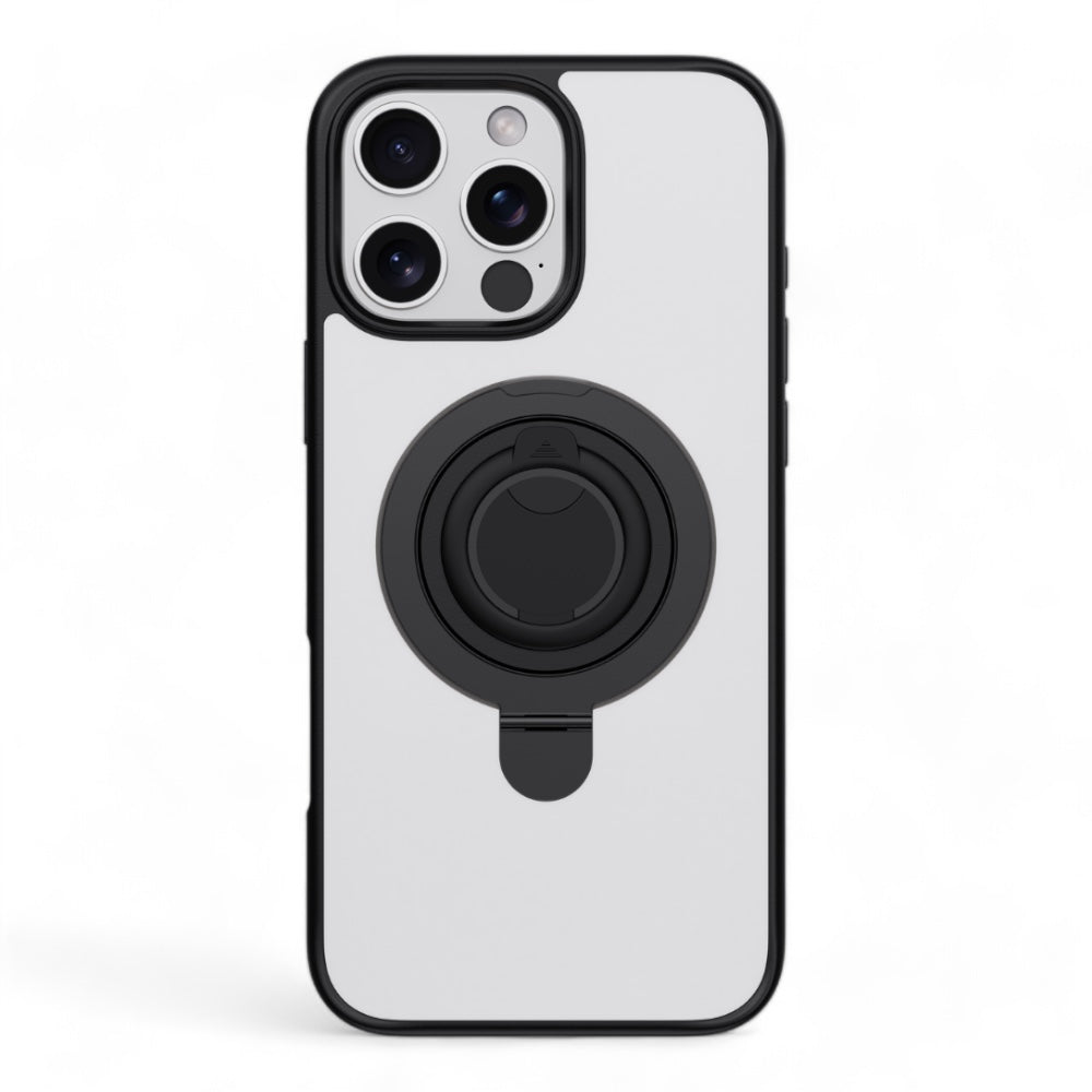 Estuche Devia MagSafe iPhone 16 Pro Delight Series Magnetic Case With Bracket Color Negro