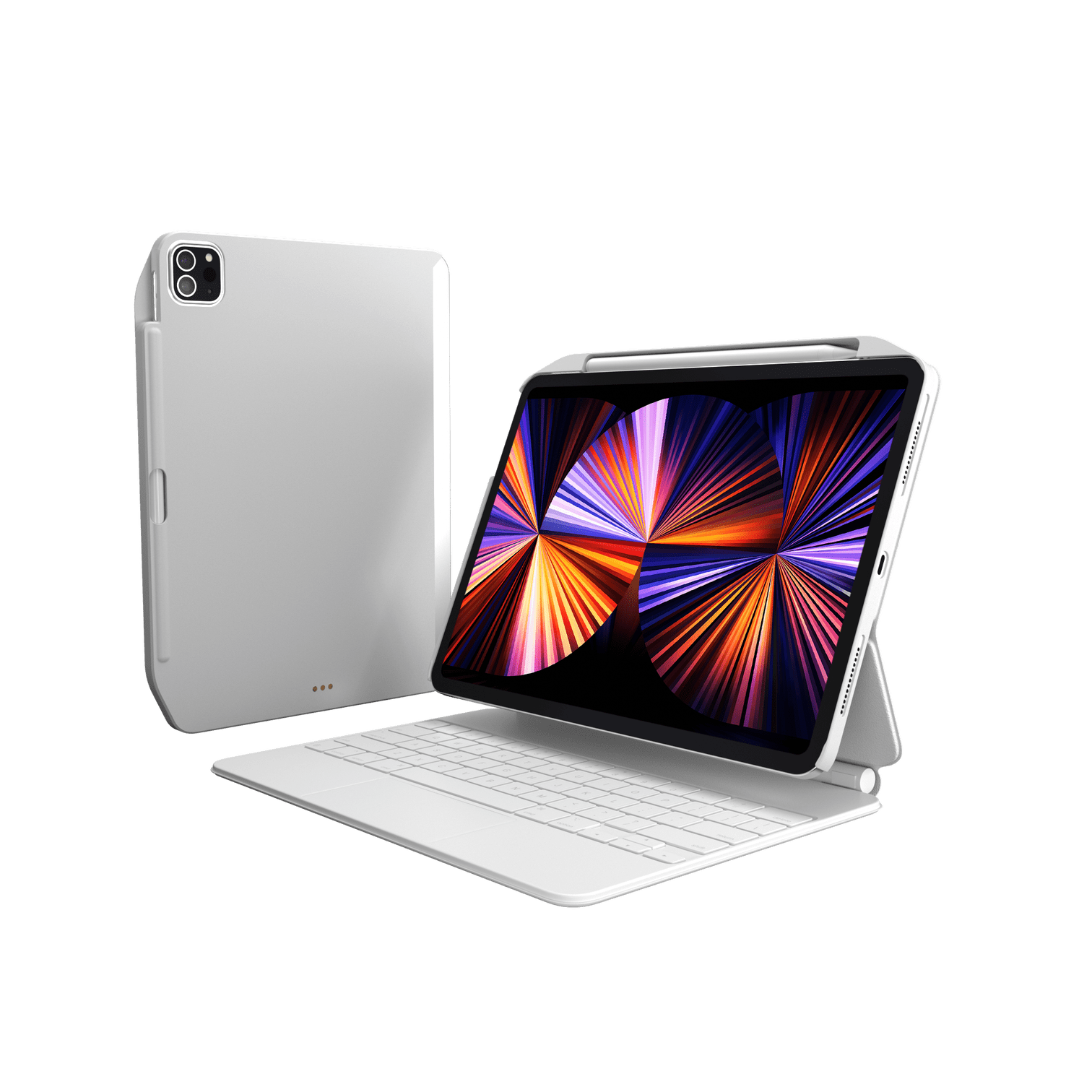 Estuche Clásico SwitchEasy Cover Buddy Protective For 2021 iPad Pro 12.9 Apple iPad Pro Color Blanco
