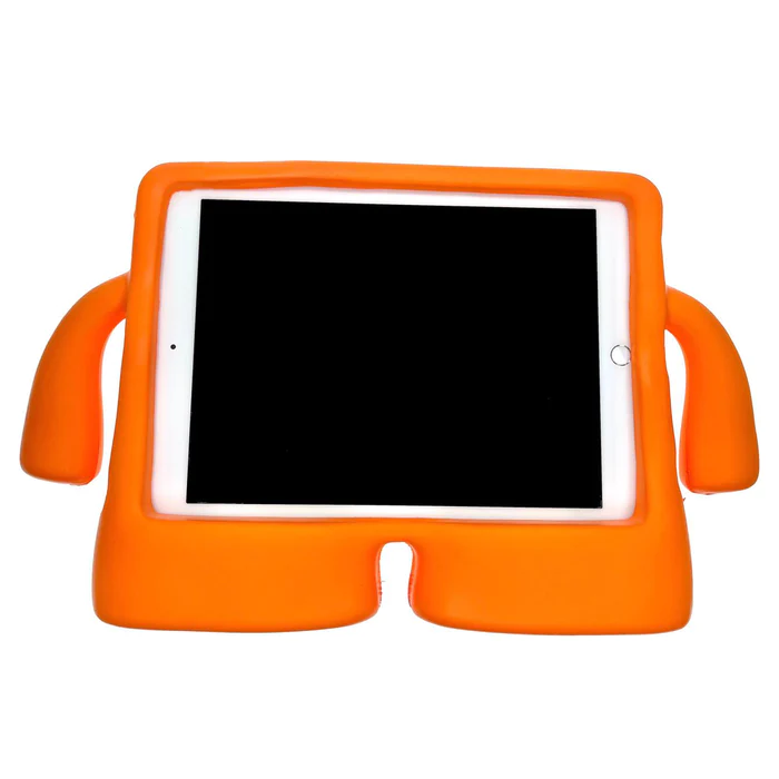 Estuche Genérico Kids TPU para Apple iPad Mini 1, iPad Mini 2, iPad Mini 3, iPad Mini 4, iPad Mini 5 Color Naranja