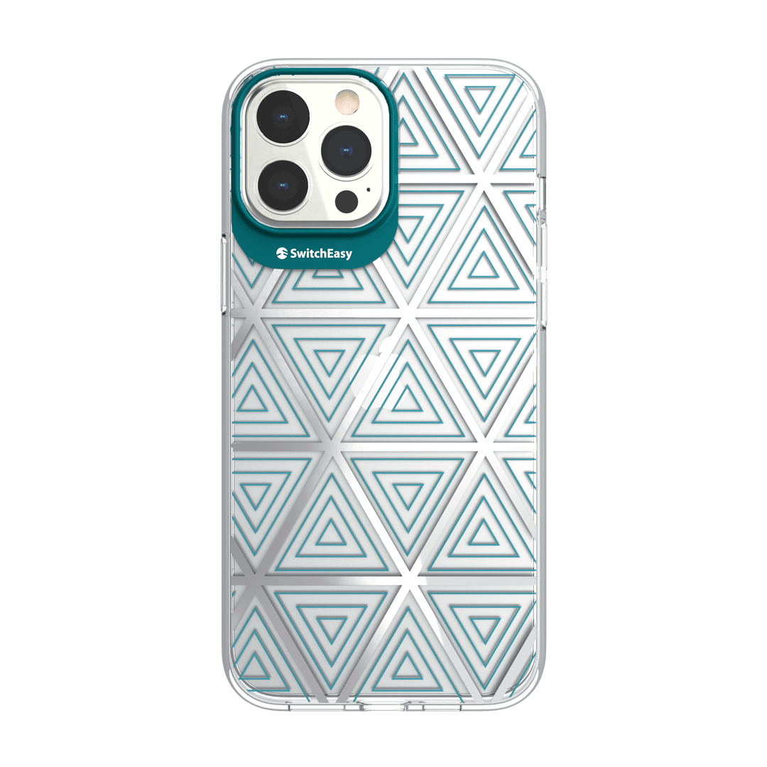 Estuche Clásico SwitchEasy Artist Double In Mold Decoration Apple Phone 12 Pro Max / iPhone 13 Pro Max Color Aurora