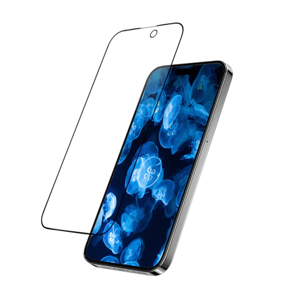 Accesorio SwitchEasy vidrio templado iPhone 15 plus vetro bluelight color transparente