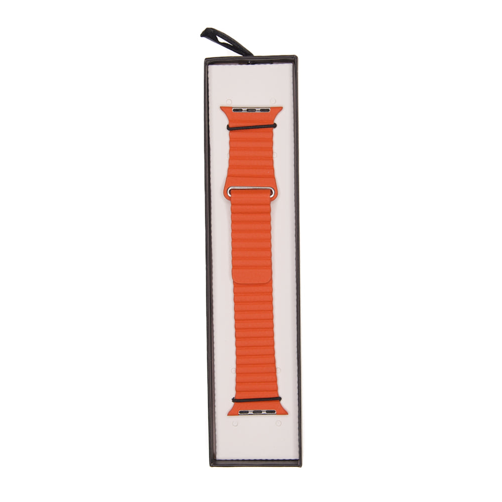 Accesorio El Rey Pulsera Loop de Eslaboneapple Watch 38 / 40 Mm Color Naranja
