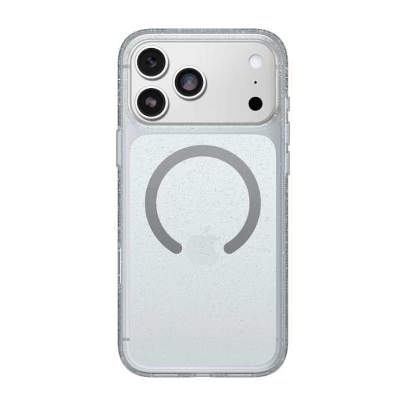 Estuche OtterBox Symmetry iPhone 17 Pro Transparente Glitter