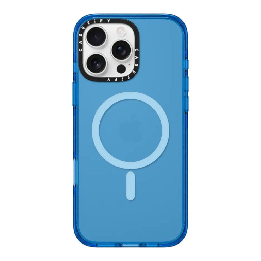 Case CASETiFY Impact con MagSafe iPhone 15 Azul