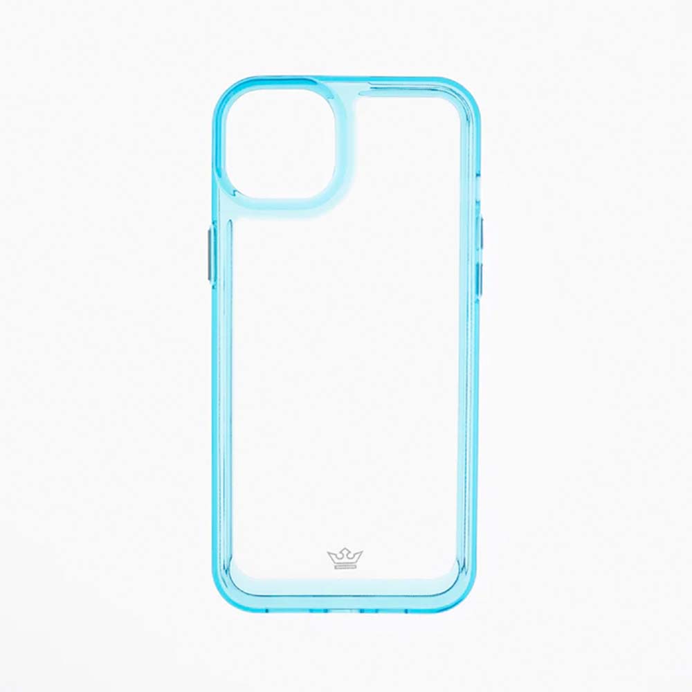 Estuche Transparente El Rey para iPhone 14 Pro - Turquesa