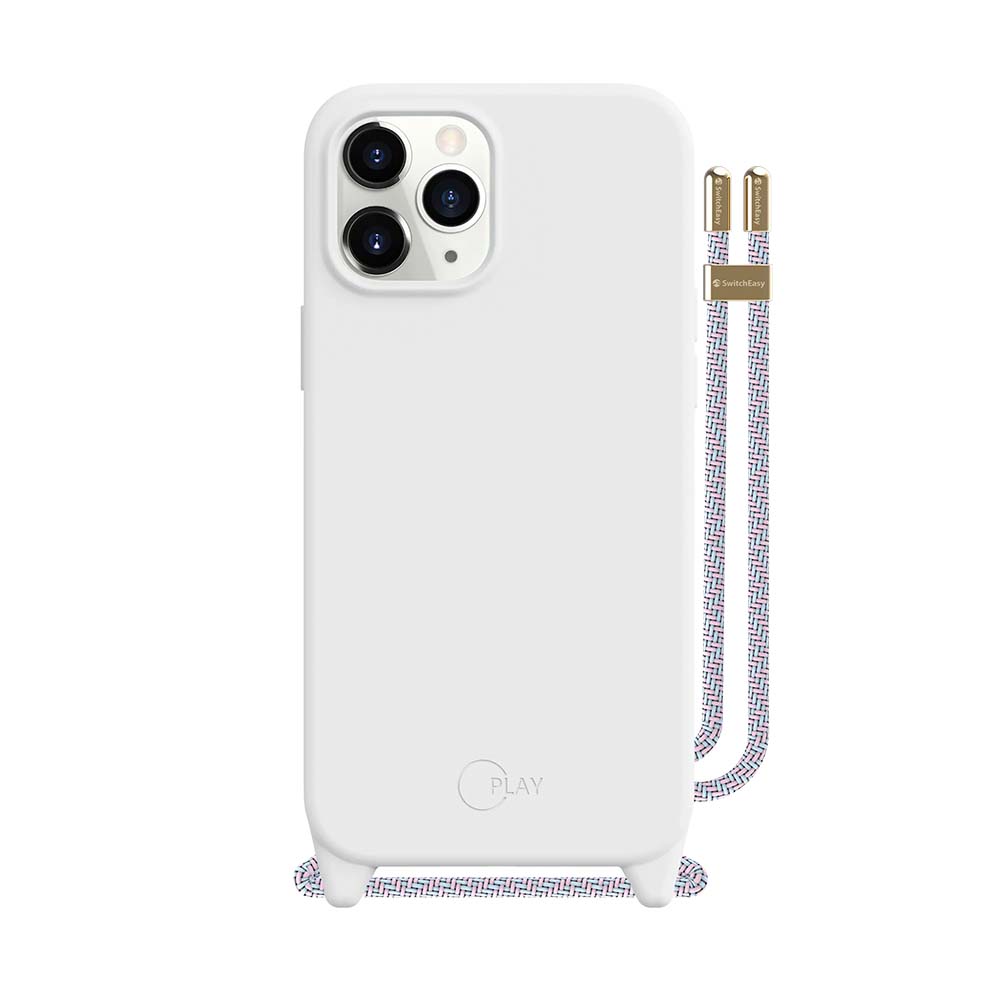 Estuche SwitchEasy Play iPhone 12 Pro Max con Strap Color Blanco