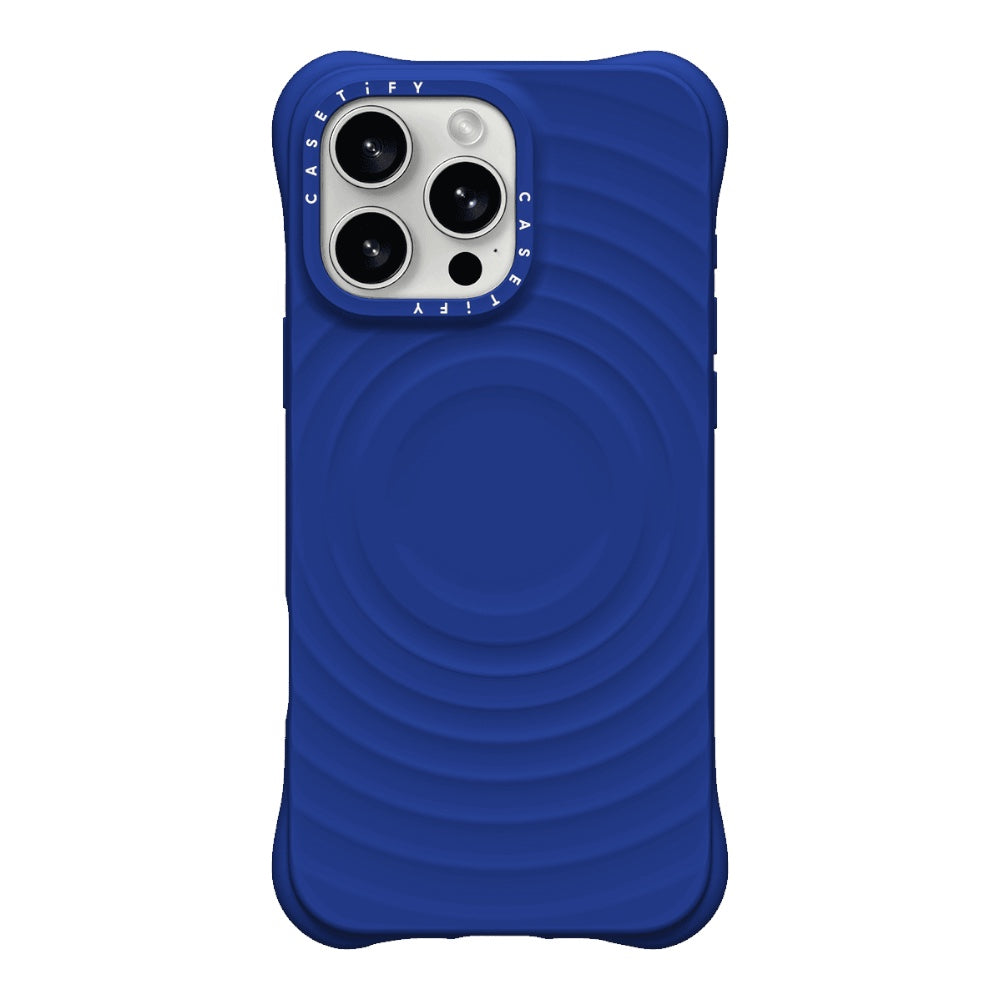 Case CASETiFY Ripple iPhone 13 Azul