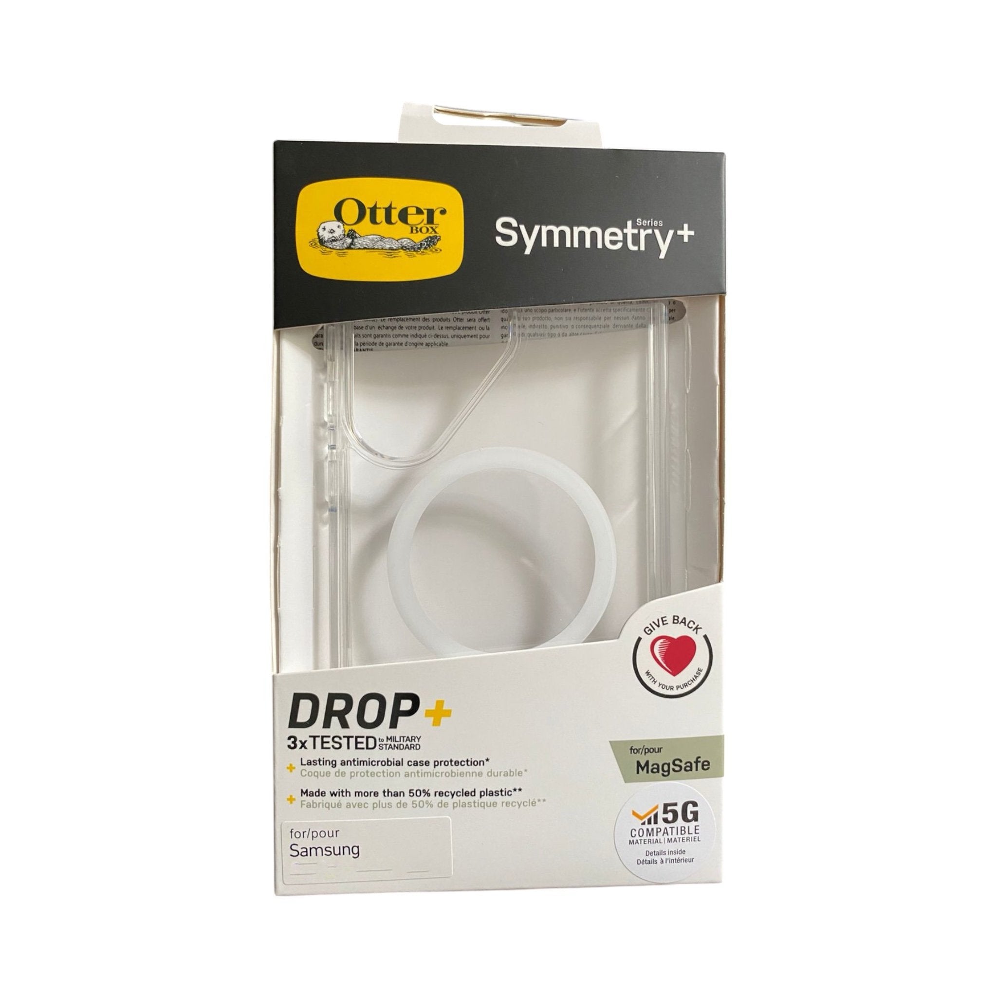 Estuche OtterBox Symmetry MagSafe S25 Transparente
