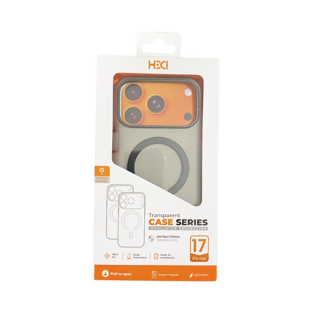 Estuche HDCI Dual Layer Antimicrobial Mate 10 Metros Protección iPhone 18 Pro Max/17 Pro Max color N