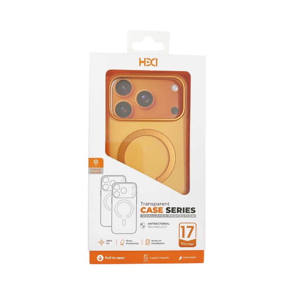 Estuche HDCI Dual Layer Antimicrobial Mate 10 Metros Protección iPhone 18 Pro Max/17 Pro Max color A